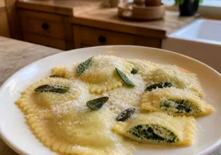 Ravioli ze szpinakiem i ricottą – prosty przepis na domowy makaron