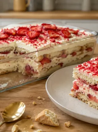 Tiramisu z truskawkami – prosty przepis na lekki i kremowy deser