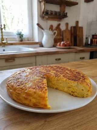 Tortilla española – prosty przepis na hiszpański omlet z ziemniakami
