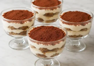 Tiramisu w pucharkach