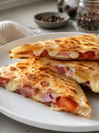 Kanapki z tortilli w Air Fryer – chrupiąca przekąska gotowa w kilka minut