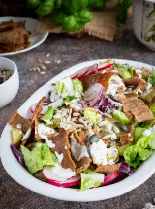 Sałatka kebabowa "Bistro" z indykiem