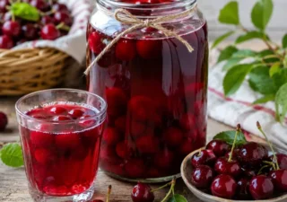 Wiśniowy kompot