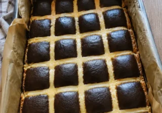 Ciasto Poduszkowiec – puszyste ciasto czekoladowe z serem