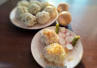 Pierogi z mięsem bez lepienia ciasta