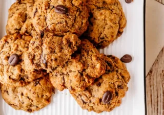 Ciastka z kawą i czekoladą