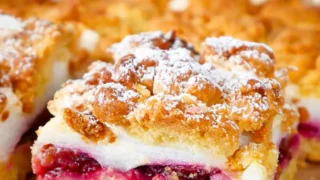Kruche ciasto ze śliwkami i bezą – najlepszy przepis