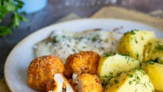 Kalafior pieczony w parmezanowej panierce